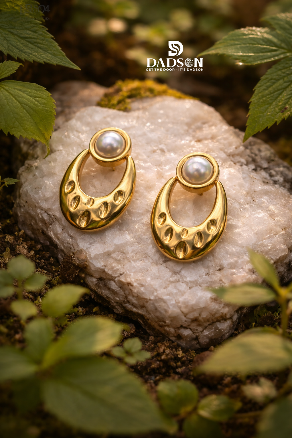 Anti Tarnish Pearl Drop Earrings for Women | Waterproof Daily Wear Jewellery